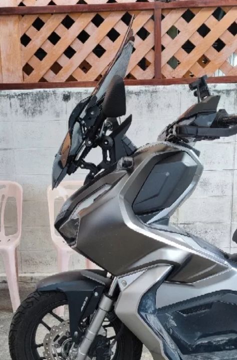 ตัวยกชิว-ฐานยกชิว-ยกชิวหน้า-honda-adv-150-และ-adv-160-กระจก-r3-กระจกทั่วไป-มีจุดยึดโทรศัทพ์