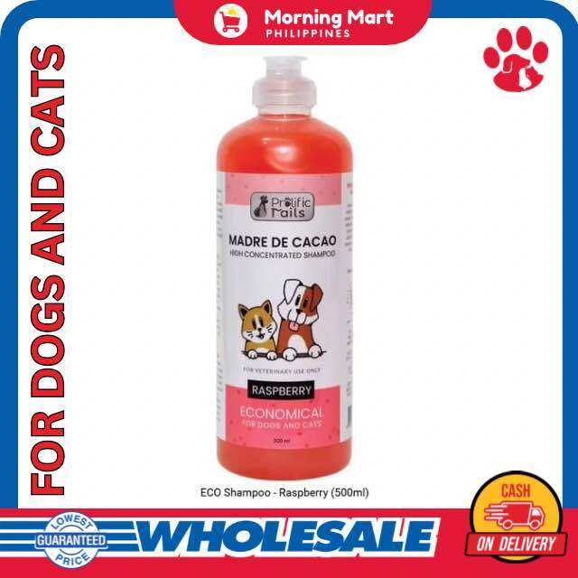 Prolific Tails Madre De Cacao Shampoo 500ml RASPBERRY Scent (for Dogs