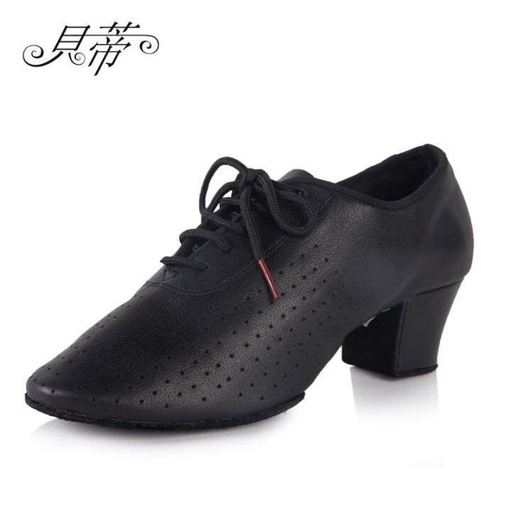 Betty Genuine Leather Dance Shoe Female Latin Dance Shoes Dance Shoe