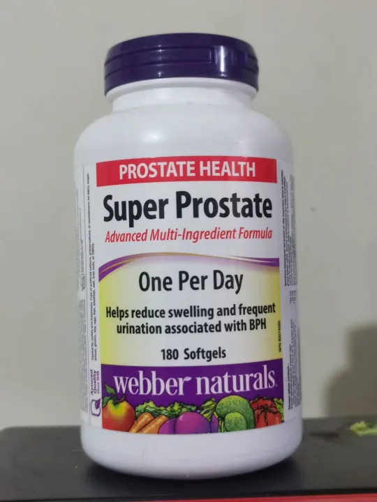 ber Naturals Super Prostate 180 softgel Urinary BPH mens health
