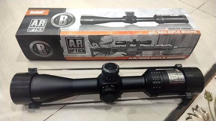 bushnell-ar-3-12x40mm-usa-แถมขาจับราง-11-มิล-ความคมชัดระดับaaa-รับประกันความคมชัด