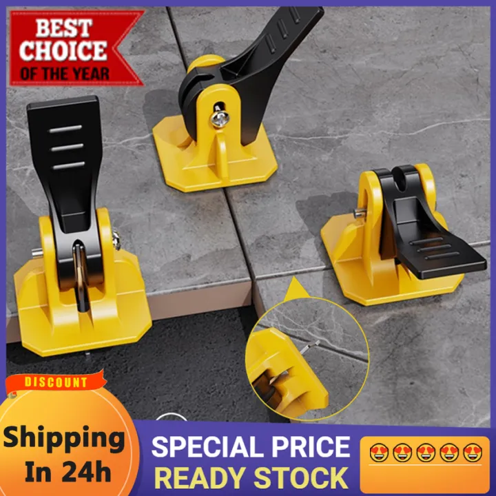 【High Quality+ In Stock】5pcs Construction Tools Tile Leveler Adjuster ...