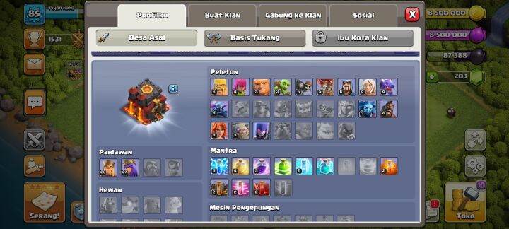 akun COC TH 10 Lazada Indonesia akun COC TH 10 Lazada Indonesia