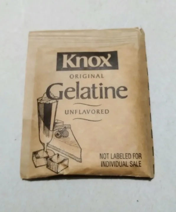 Knox Unflavored Gelatine (1 sachet) Lazada PH