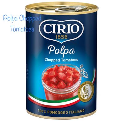 Cirio Polpa Chopped Tomatoes ซีรีโอมะเขือเทศสับ 400 g
