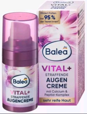 ครีมบำรุงรอบดวงตาสำหรับอายุ 50 ปี Balea Vital + Firming Eye Cream 15 ml.