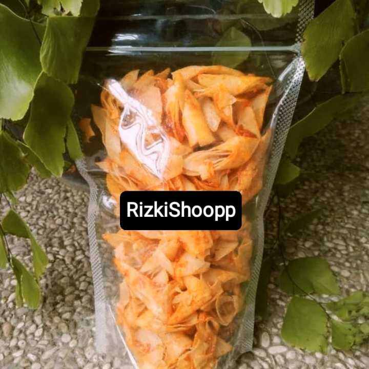 Kripik Lumpia Daun Jeruk | Kripik Kulit Lumpia | Kripik Lumpia Renyah