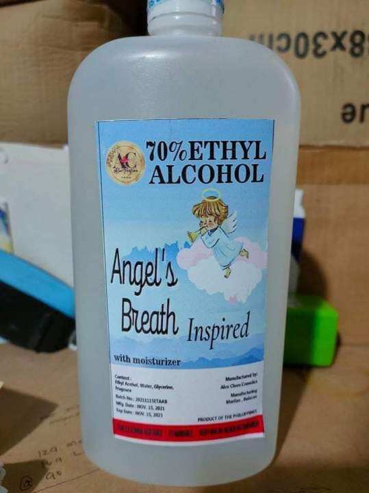 angels breath 70 alcohol 500ML Lazada PH
