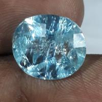 7.80 cts natural hi-end aquamarine gems stone