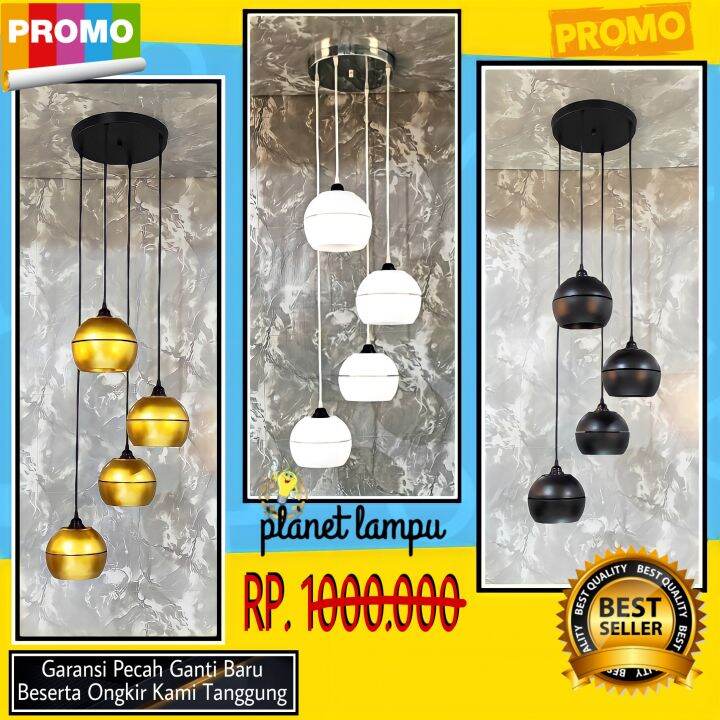 LAMPU GANTUNG VOID TANGGA LAMPU HIAS MINIMALIS RUANG TAMU TERAS LAMPU ...