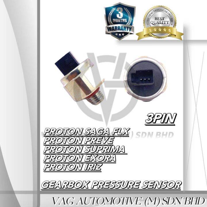 PROTON SAGA FLX,PREVE,SUPRIMA,EXORA,IRIZ(3PIN)GEARBOX PRESSURE SENSOR