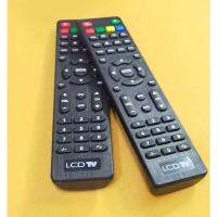 พร้อมส่ง รีโมท LCD TV ใช้ได้ทั่วไป หน้าตรงปุ่มตรง เช่น Distar