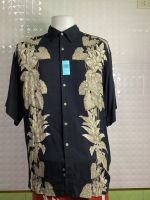 Hawaii Shirt #062 Brand : Campia  Made : Korea ผ้า : 100%Rayon Sz : XL ขนาด : อก 26 ยาว 33 ไหล่ 24 ตำหนิ : เสื้อมือสอง กระดุม :  ราคา : 350