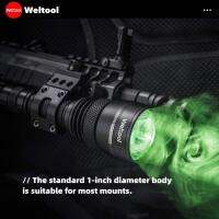 Weltool T10-HG Green Light 994 lms 158,000cd Throw Beam 795m (ตัวแทนจำหน่ายอย่างเป็นทางการ)