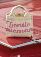 New with tag‼️ พร้อมส่ง กระเป๋า GENTELWOMAN ALPHABET MICRO TOTE — (รุ่นนี้มีสายสายยาว สามารถถอดออก/ปรับความยาวได้) จะถือ หรือสะพาย cross body