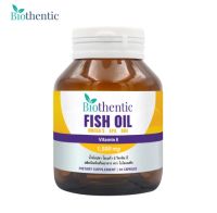 Biothentic FISH OIL น้ำมันปลา 500mg. 30 CAPSULES.