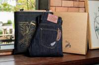 pinion Denim รุ่น Red knight 18oz ริมกษัตริย์ทรงกรบอกเล็ก(งานลิขสิทธิ์แท้)