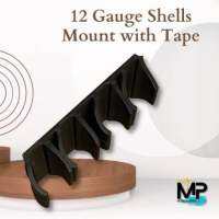 แผ่นติดตั้งลูกขนาด 12 GA แบบ 4 ลูก ชนิดเทปกาว - 12 Gauge 4 Shells Mount for Tape [MP Design23]