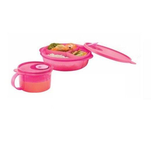 Tupperware - Tupperware Sweet Pink Lunch Set (Soup