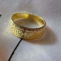 แหวนนะโมพุทธายะ แหวนทองเหลือง แหวน  Ring Thai Amulet