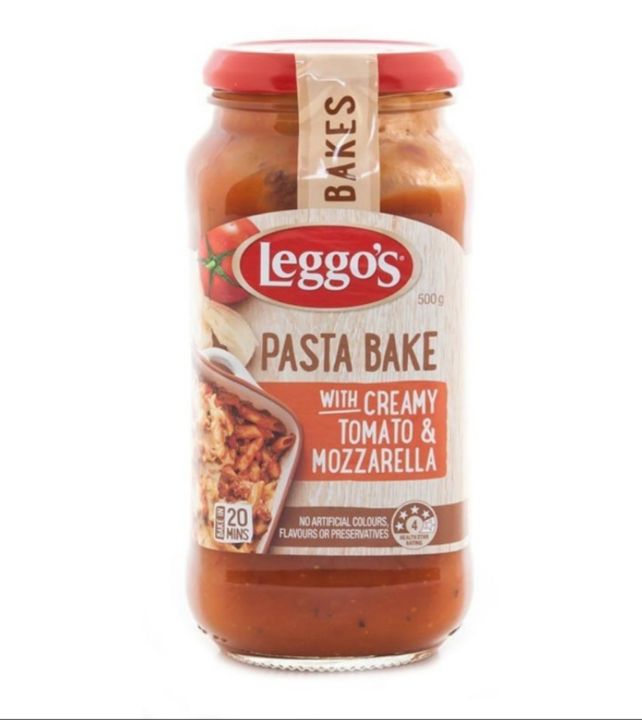 #ส่งฟรี# Leggos Pasta bake with creamy tomato &amp; Mozzarlla 500 g