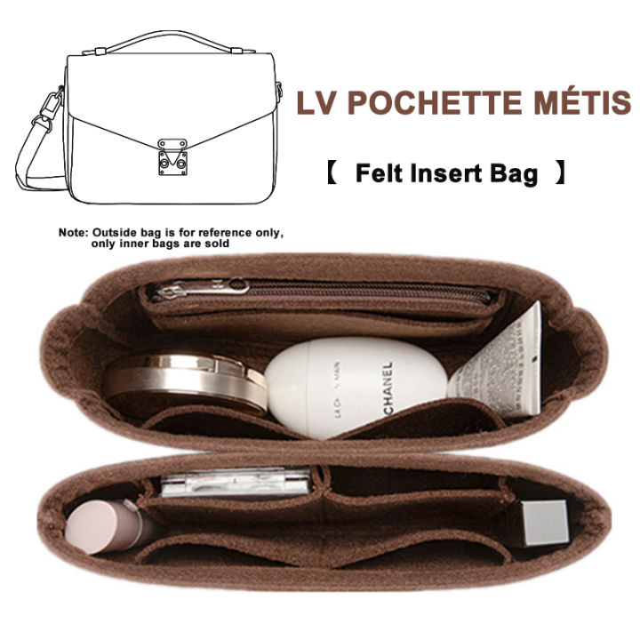 Fits For Pochette Accessories Bag Purse Insert Organizer Makeup