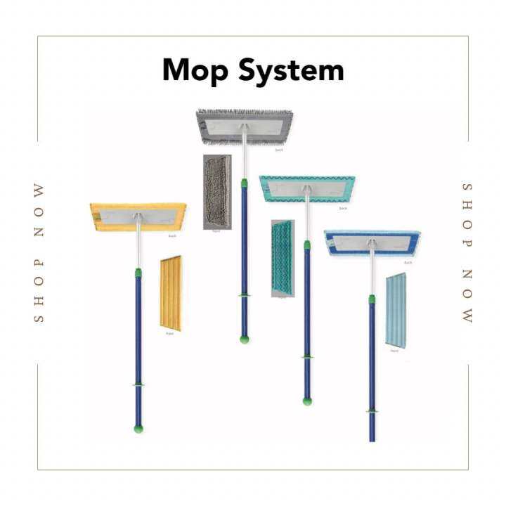 SALES Norwex Mop System Wet Mop Dry Mop Tile Mop Chenille Mop Spray Mop