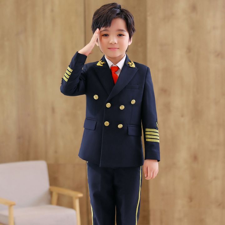 Slim-fit Captain, Performance Host Suit For Older Children And 