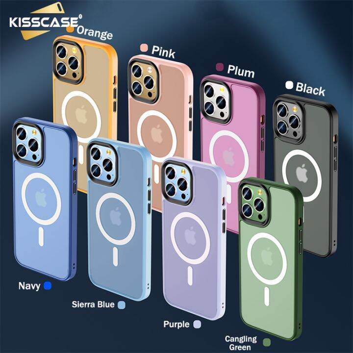 Custodia Per IPhone Smerigliata Con MagSafe - Antiurto Sottile Per 16, 15, 14, 13, 12, 11 - Protezione E Stile - Foto 2