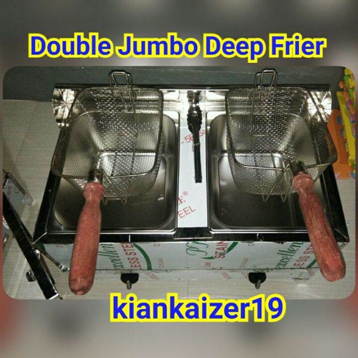 Double Deep Fryer Jumbo 10 Liter Lazada PH