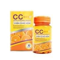 CC nano Vitamin C &amp; Zinc 1000 MG. ซีซีนาโน