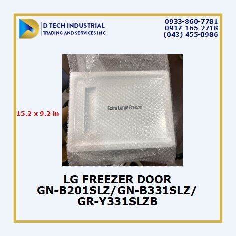 lg freezer door