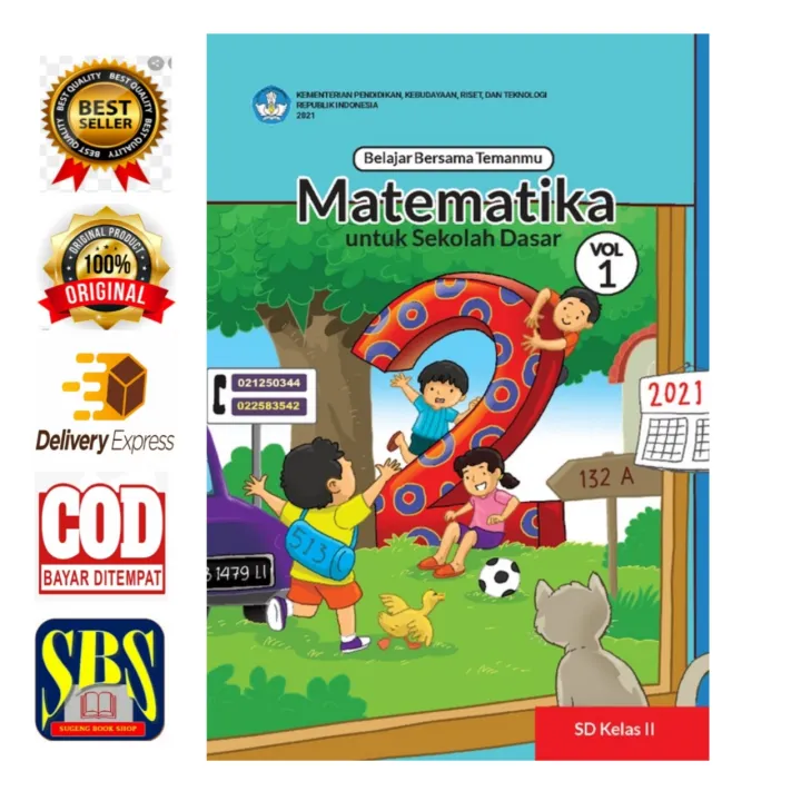 Buku Belajar Bersama Temanmu MATEMATIKA Untuk SD Kelas 2 Volume 1 ...