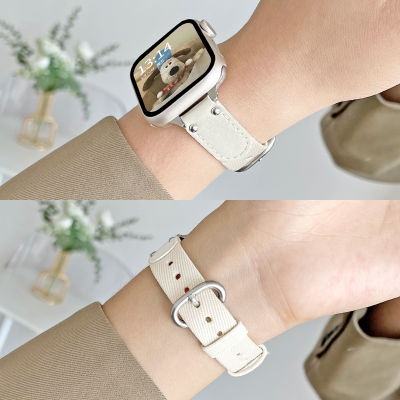 Psnld สายนาฬิกาเหมาะสำหรับ Apple iwatchs8/S7สายนาฬิกาสำหรับผู้หญิงสำหรับฤดูร้อนสายนาฬิกาสำหรับ watch3/4 /se สายรัดข้อมือไนลอนระบายอากาศได้ดีสำหรับ applewatch5/6สายทดแทนสำหรับ iphonewatch สำหรับผู้ชาย