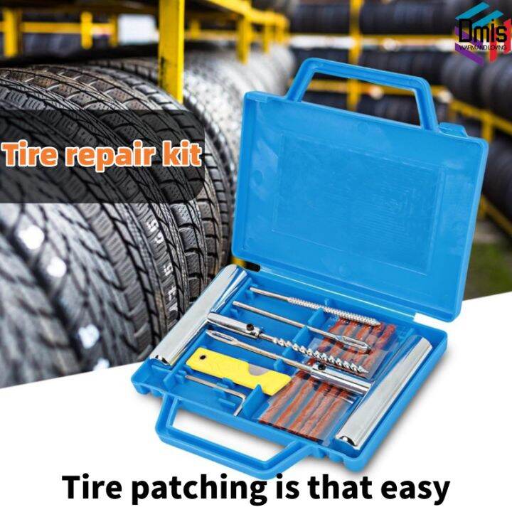 7 Tire Diagnostic Repair Kit, Motorcycle Tubeless Tire Puncture Repair