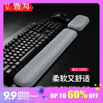 BRILA Memory Foam Mouse & Keyboard Wrist Rest Support Pad Cushion Set