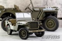 FMS rochobby 1/12 JEEP รถบังคับ พร้อมเล่น พร้อมเคส จัดจำหน่ายโดย mr. scale