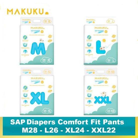 Makuku Comfort Fit Pants M28/L26/XL24/XXL22 | Lazada Indonesia