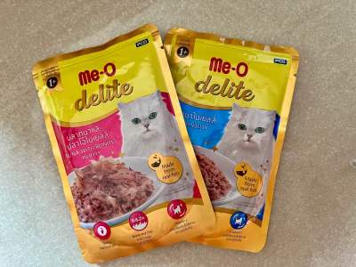 มีโอดีไลท์ Me-O Delite อาหารเปียกแมวโต 1+