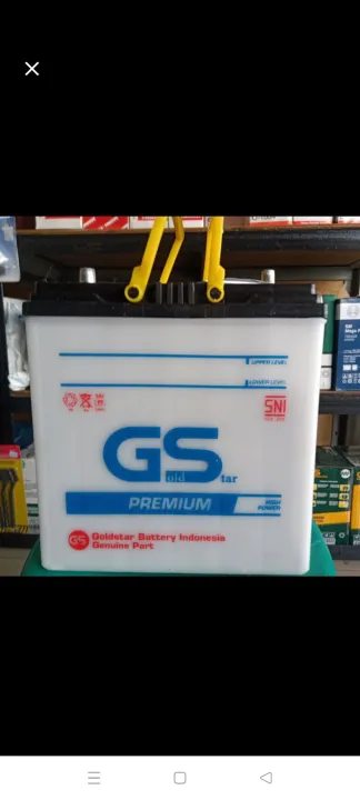 Aki Agya/ GS Premium NS40ZL Goldstar/ 12V35AH/ Aki Brio/ Aki Jazz/ Aki