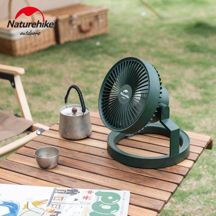 Naturehike Outdoor Lighting Electric Fan Light USB Emergency Charging