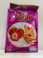 Ok Fruity Biscuits รสตอเบอร์รี่