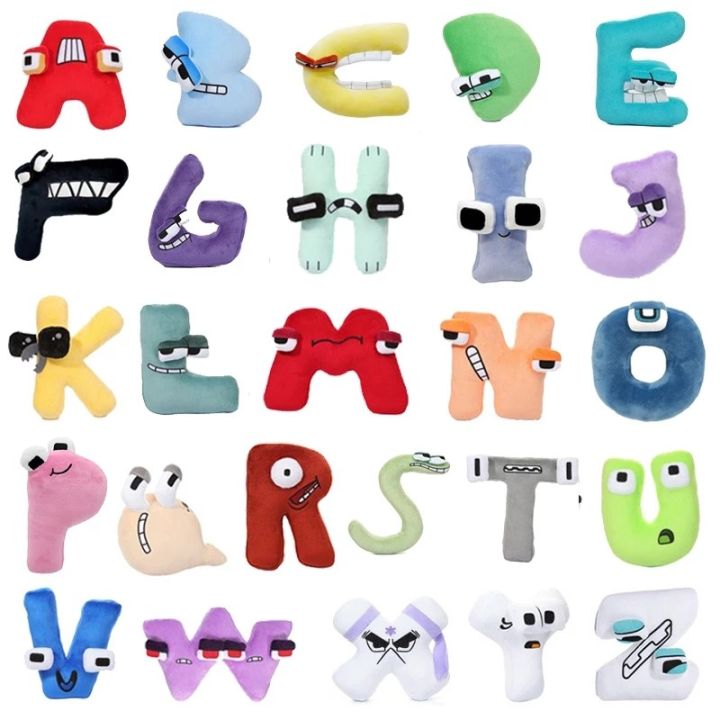 26 Letter Alphabet Lore Plush Toy Alphabet Lore But are Plush Toy,P 