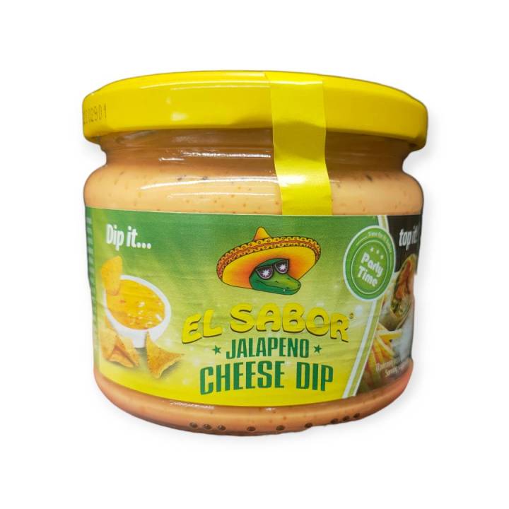 el-sabor-jaุlapeno-cheese-dip-300g-จาลาปิโน่-ชีส-ดิพ-ซอสรสพริกจาลาปิโน-ผสมชีส-300กรัม