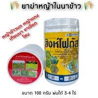 สารกำจัดวัชพืช ในนาข้าว  สิงห์โฟกัส บิสไพริแบก-โซเดียม 20% ยาเก็บหญ้าในนาข้าว หญ้าข้าวนก หญ้าแดง ขาเขียด เทียนนา ขนาด 100 กรัม พ่นได