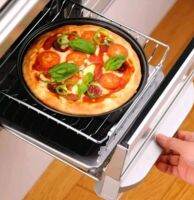 ถาดอบพิซซ่า Grill Pizza Tray ถาดอบ 20 cm. ถาดย่าง ถาดกลม ถาดพิซซ่า Made in Japan ??