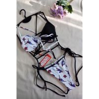 ?บิกินี่พร้อมส่งแบรนด์ZAFUL??‍♀️??บิกินี่ทูพีชสายฝอนำเข้า,bikini,บิกินี่,summer Free Size