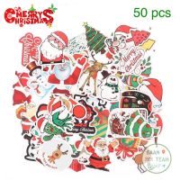 สติ๊กเกอร์ merry Christmas 90 คริสต์มาส 50ชิ้น ซานต้า ซานตาคลอส santa claus snowman สโนว์แมน หิมะ หมวก ชุด ปีใหม่ แต่ง จัด ต้น สน ต้นคริสต์มาส คลิสมาส happy new year  บ้าน เทศกาล กวางเรนเดียร์ กวาง สโนแมน ซานตา คลอส ของขวัญ ปาตี้  ซาน ต้า คลิสต์มาส