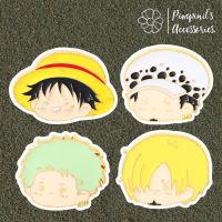 ʕ •ᴥ•ʔ ✿ พร้อมส่ง : เข็มกลัดเซ็ทการ์ตูนวันพีช  | One Piece Japanese Manga Series Enamel Brooch Pin Set.