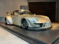 Ignition Model IG2718] 1:18 RWB 993 Silver Ramintra